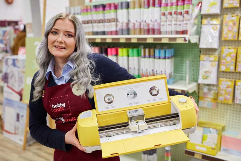 Staff photography for Hobbycraft at their new Yeovil store