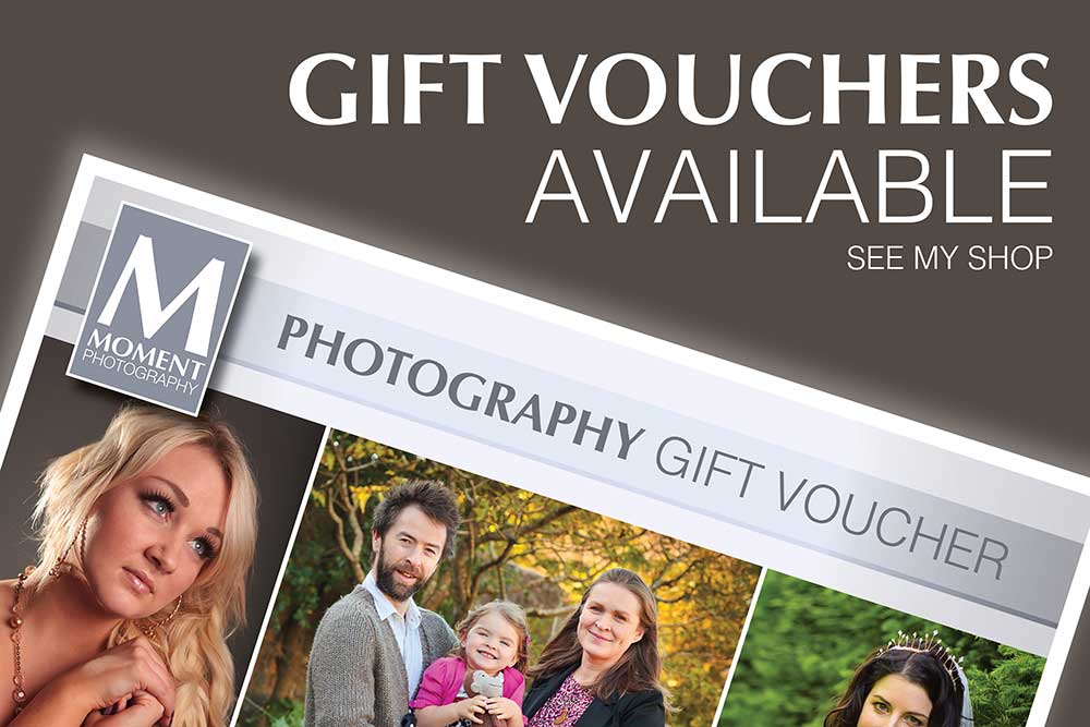 Photography gift vouchers available